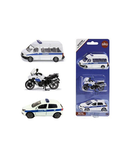 Набор машин Siku 1824RUS Полиция 1/55, белый
