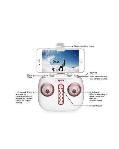 Р/У квадрокоптер Syma X14WPRO с FPV трансляцией Wi-Fi, камера 2Мп, 2.4G RTF