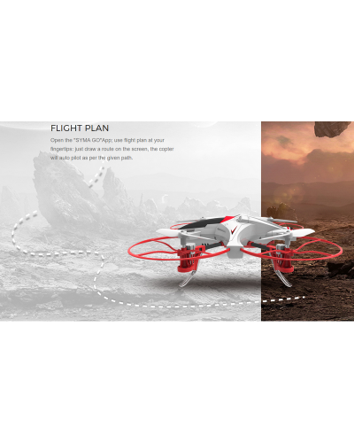 Р/У квадрокоптер Syma X14WPRO с FPV трансляцией Wi-Fi, камера 2Мп, 2.4G RTF