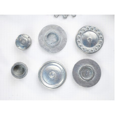 Ведущая звездочка 2 шт и ленивец 2 штуки для танка Panzer III (металл)