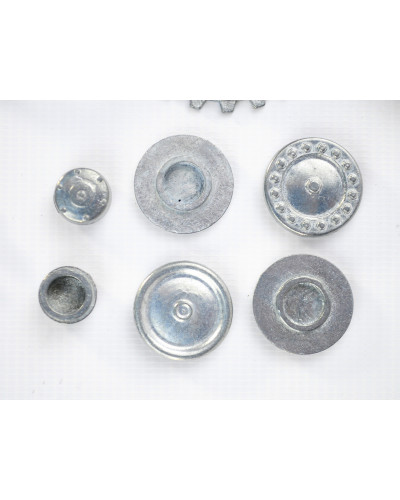 Ведущая звездочка 2 шт и ленивец 2 штуки для танка Panzer III (металл)