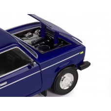 Машина "АВТОПАНОРАМА" ВАЗ 2106, 1/22, синий, инерция, в/к 24,5*12,5*10,5 см