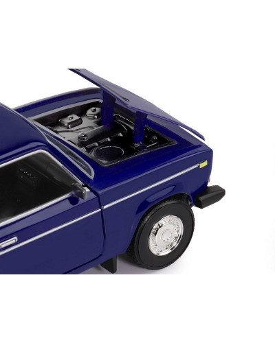 Машина "АВТОПАНОРАМА" ВАЗ 2106, 1/22, синий, инерция, в/к 24,5*12,5*10,5 см