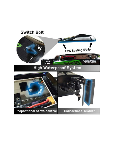 Радиоуправляемый катер Volantex RC Vector SR48 Brushless 2.4G LiPo RTR