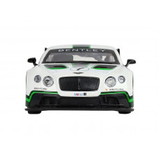 Машина "АВТОПАНОРАМА" Bentley Continental GT3, белый, 1/32, свет, звук, инерция, в/к 17,5*13,5*9 см