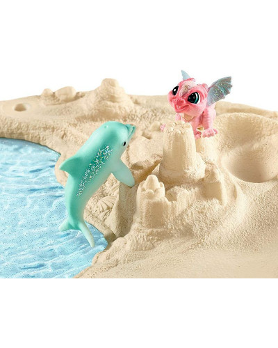 Фигурка Schleich Остров драконов с кладом