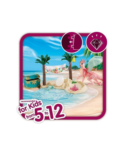 Фигурка Schleich Остров драконов с кладом