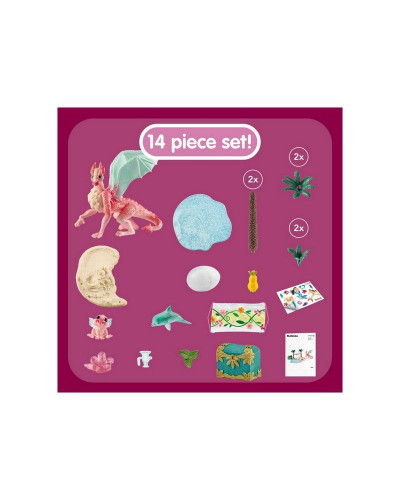 Фигурка Schleich Остров драконов с кладом