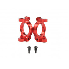 Алюминиевые держатели поворотных кулаков для Remo Hobby 1/16, металл, тюнинг  (2 шт)