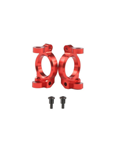 Алюминиевые держатели поворотных кулаков для Remo Hobby 1/16, металл, тюнинг  (2 шт)