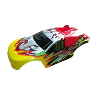 Желто-красный кузов для трагги Remo Hobby RH8065/8066
