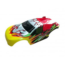 Желто-красный кузов для трагги Remo Hobby RH8065/8066