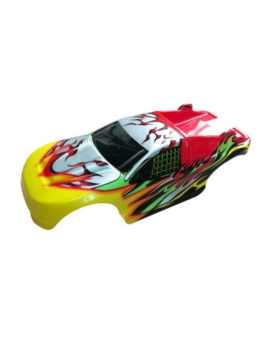 Желто-красный кузов для трагги Remo Hobby RH8065/8066