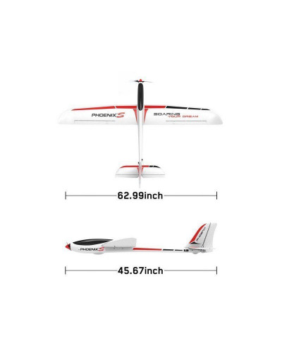 Радиоуправляемый планер Volantex RC PhoenixS 1600мм KIT