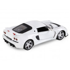 Машина "АВТОПАНОРАМА" Lotus Exige S, белый, 1/22, свет, звук, в/к 24,5*12,5*10,5 см