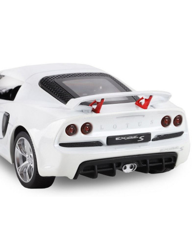 Машина "АВТОПАНОРАМА" Lotus Exige S, белый, 1/22, свет, звук, в/к 24,5*12,5*10,5 см