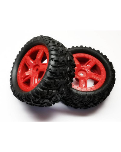 Колеса в сборе для монстра Remo Hobby 1/16, тюнинг