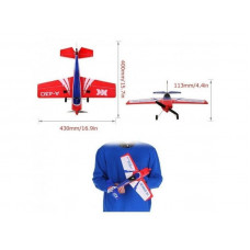 Радиоуправляемый самолет XK Innovation EDGE A430 430мм 3D EPS 2.4G 5-ch LiPo RTF