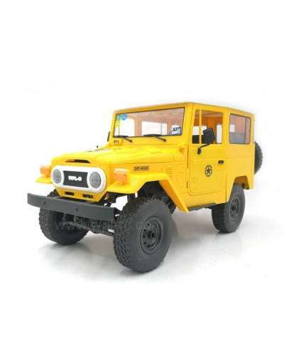 Радиоуправляемая машина WPL японский внедорожник FJ40 (желтая) 4WD 2.4G 1/16 RTR
