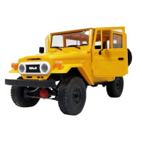 Радиоуправляемая машина WPL японский внедорожник FJ40 (желтая) 4WD 2.4G 1/16 RTR
