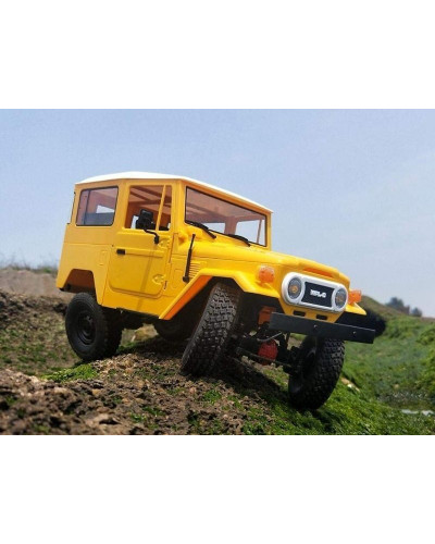 Радиоуправляемая машина WPL японский внедорожник FJ40 (желтая) 4WD 2.4G 1/16 RTR
