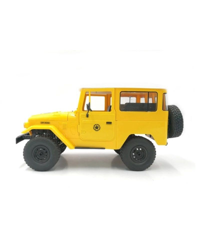 Радиоуправляемая машина WPL японский внедорожник FJ40 (желтая) 4WD 2.4G 1/16 RTR