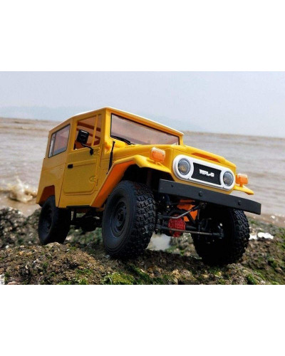 Радиоуправляемая машина WPL японский внедорожник FJ40 (желтая) 4WD 2.4G 1/16 RTR