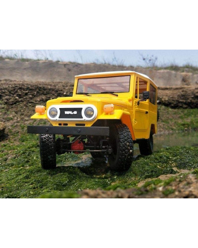 Радиоуправляемая машина WPL японский внедорожник FJ40 (желтая) 4WD 2.4G 1/16 RTR