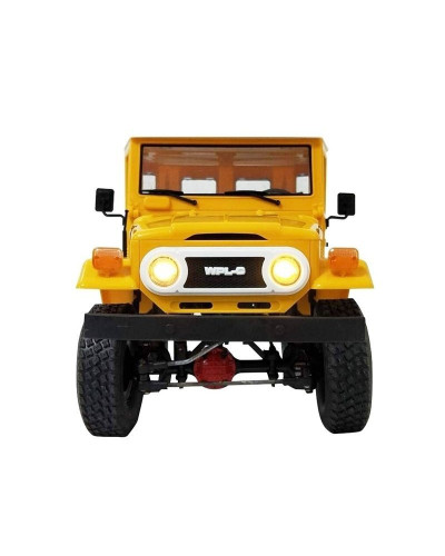 Радиоуправляемая машина WPL японский внедорожник FJ40 (желтая) 4WD 2.4G 1/16 RTR