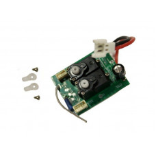 Приемник 4ch для самолета Volantex RC P-51D (гироскоп, серво)