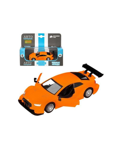Машина "АВТОПАНОРАМА" Audi RS 5 DTM, оранжевый, 1/43, инерция, в/к 17,5*12,5*6,5 см