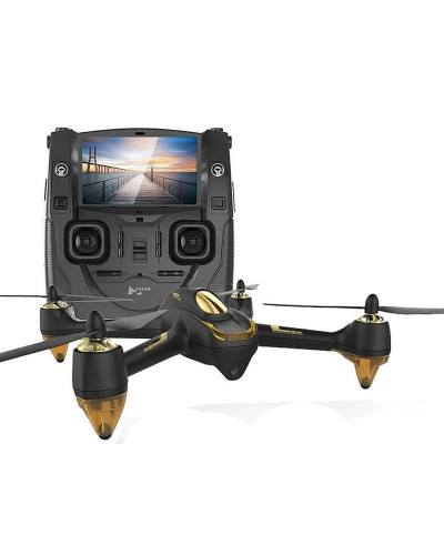 Р/У квадрокоптер Hubsan X4 GPS, FHD+FPV, автовозврат, удержание, следуй за мной,  2.4G (черный)