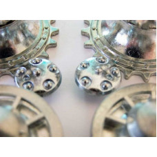 Ведущая звездочка 2 шт и ленивец 2 штуки для танка Tiger (металл) ранняя версия