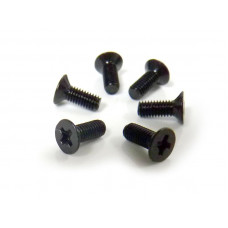 Винт потайной M3x8 под крестовую отвёртку 6шт.