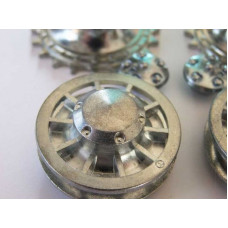 Ведущая звездочка 2 шт и ленивец 2 штуки для танка Tiger (металл) ранняя версия