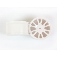 Колесные диски задние белые для багги Himoto масштаба 1/16, 2шт.