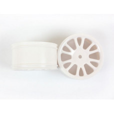 Колесные диски задние белые для багги Himoto масштаба 1/16, 2шт.