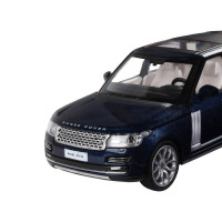 Машина "АВТОПАНОРАМА" 2013 Range Rover, темно-синий, 1/34, свет, звук, инерция, в/к 17,5*13,5*9 см