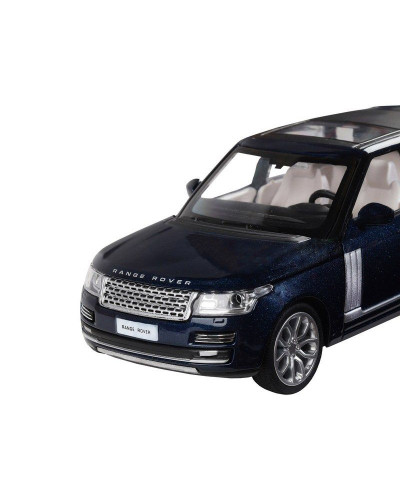 Машина "АВТОПАНОРАМА" 2013 Range Rover, темно-синий, 1/34, свет, звук, инерция, в/к 17,5*13,5*9 см