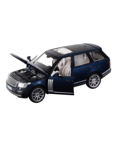 Машина "АВТОПАНОРАМА" 2013 Range Rover, темно-синий, 1/34, свет, звук, инерция, в/к 17,5*13,5*9 см