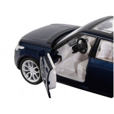 Машина "АВТОПАНОРАМА" 2013 Range Rover, темно-синий, 1/34, свет, звук, инерция, в/к 17,5*13,5*9 см