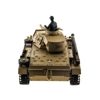 Радиоуправляемый танк Heng Long Panzer III type H Original V6.0  2.4G 1/16 RTR
