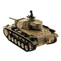 Радиоуправляемый танк Heng Long Panzer III type H Original V6.0  2.4G 1/16 RTR