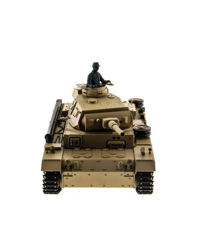 Радиоуправляемый танк Heng Long Panzer III type H Original V6.0  2.4G 1/16 RTR
