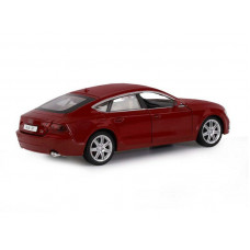 Машина "АВТОПАНОРАМА" Audi A7, красный, 1/24, свет, звук, в/к 24,5*12,5*10,5 см