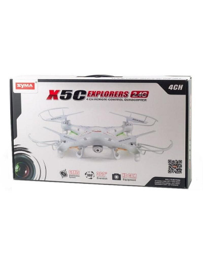 Р/У квадрокоптер Syma X5C 4Gb 2.4G RTF с видеокамерой