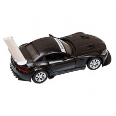 Машина "АВТОПАНОРАМА" BMW Z4 GT3, 1/38, черный, инерция, откр. двери, в/к 17,5*12,5*6,5 см