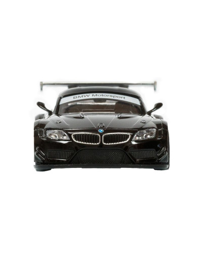 Машина "АВТОПАНОРАМА" BMW Z4 GT3, 1/38, черный, инерция, откр. двери, в/к 17,5*12,5*6,5 см