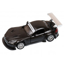 Машина "АВТОПАНОРАМА" BMW Z4 GT3, 1/38, черный, инерция, откр. двери, в/к 17,5*12,5*6,5 см