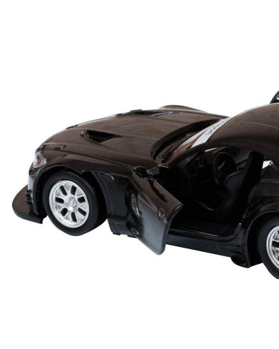 Машина "АВТОПАНОРАМА" BMW Z4 GT3, 1/38, черный, инерция, откр. двери, в/к 17,5*12,5*6,5 см